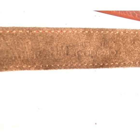 Capezio Argentina Belt Genuine Leather Cherry Red Size XXSmall - Picture 7 of 7